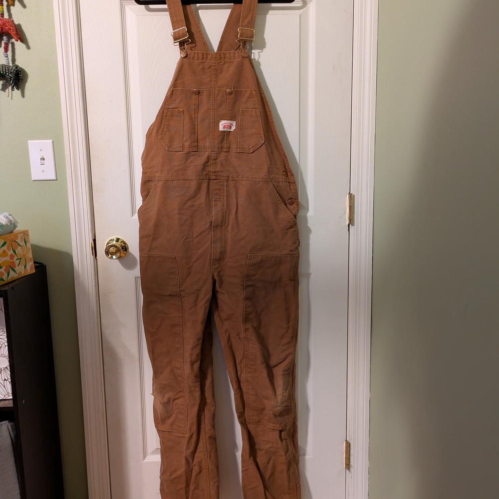 Men's Round House Canvas Overalls